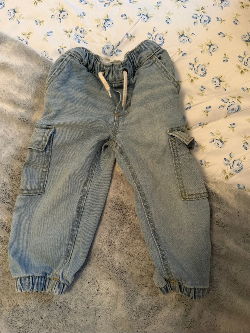 OshKosh B'gosh Light Blue Cargo Jogger Jeans